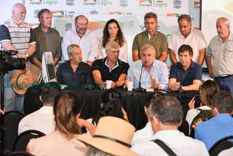 Gerardo Morales en modo presidensiable en Expoagro 2023 3 Gerardo Morales en modo presidensiable en Expoagro 2023 3